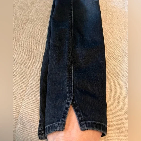 MOTHER Sz 26 High Waisted Vamp Slightly Sinful Black Orig$278 - Picture 7 of 12